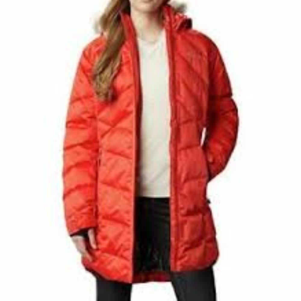 NWT Women’s Lay D Down™ II Mid Jacket (discontinued color), Orange/Red XL